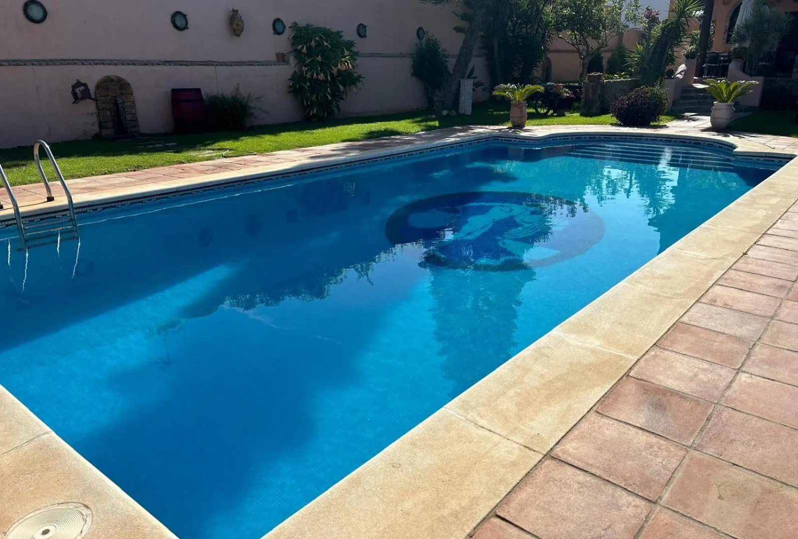 奇克拉纳－德拉弗龙特拉Casa Con Jardin, Aire Acondicionado Barbacia Y Acceso A Piscina Privada De La Propiedad别墅 西班牙